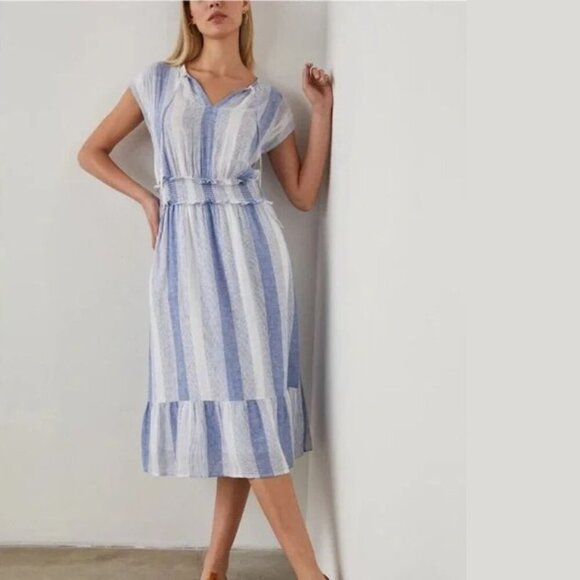 Rails Dresses & Skirts - Rails ​Ashlyn Nevis Stripe Midi-Dress Size XS